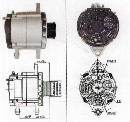 153 ͳ JFZ2972YA1, 37N29B010, 28V, 70A